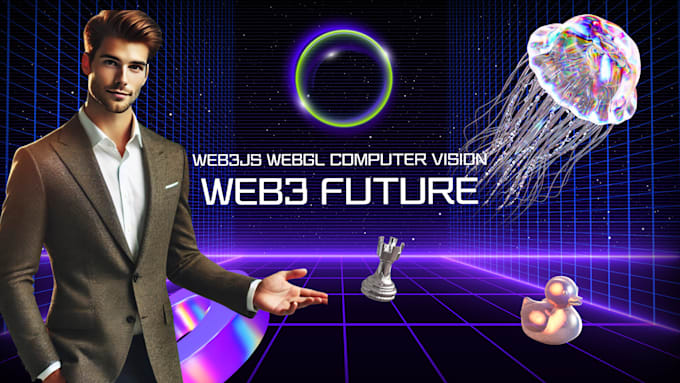 Gig Preview - Build web3 dapps app threejs website webgl visualization opencv computer vision