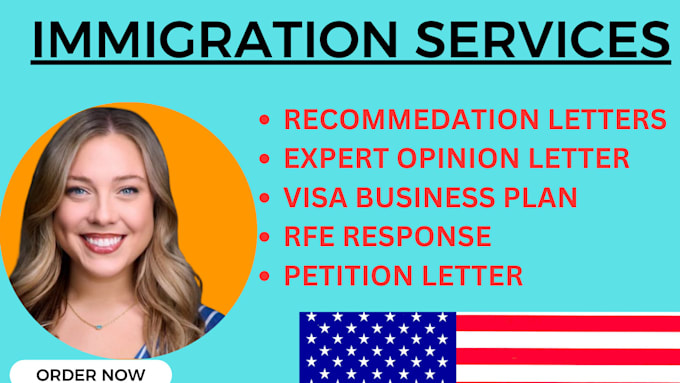 Gig Preview - Write recommendation letter for eb2 niw eb1 o1 US immigration