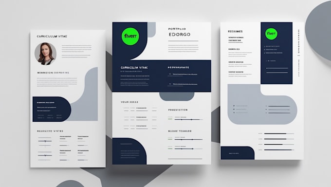 Bestseller - create a professional resume design or modern CV template