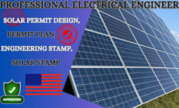 Bestseller - solar stamp, solar engineering stamp, solar permit, architecture stamp permit