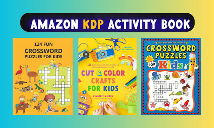 Gig Preview - Design a amazon kindle books and activities mazes pluzels