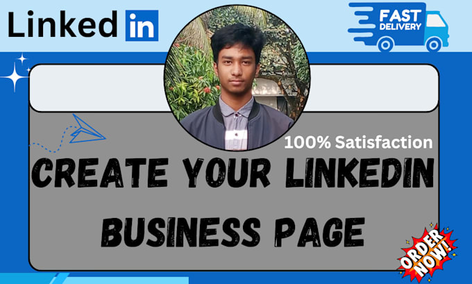 Gig Preview - Create and optimize your linkedin business page for success