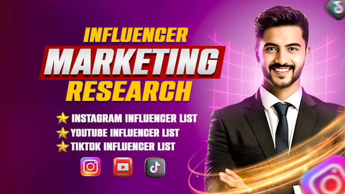 Bestseller - find list of youtube tiktok and instagram influencer research for marketing