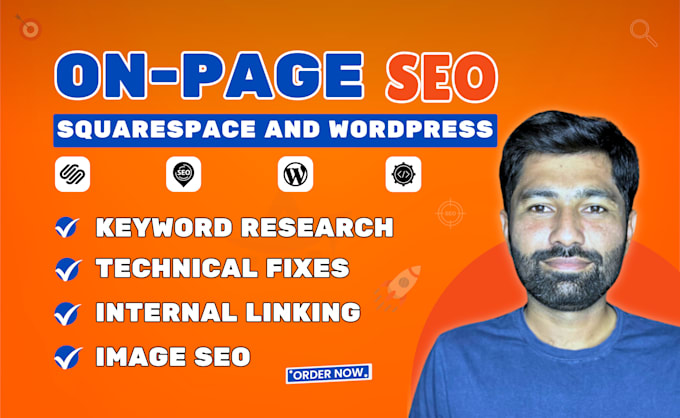 Gig Preview - Do on page SEO of squarespace and wordpress website