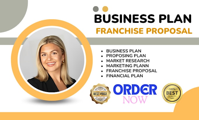 Gig Preview - Write a complete business plan with a financial plan, business proposal, grant