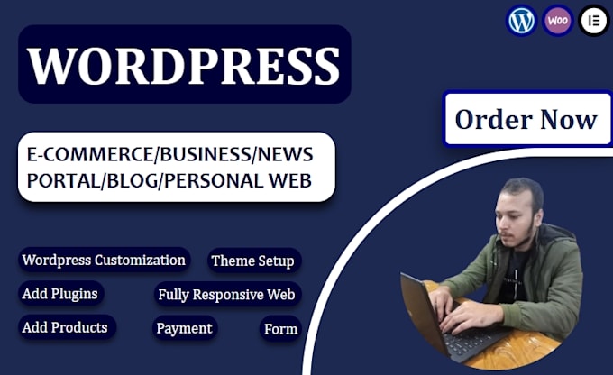 Gig Preview - Create responsive wordpress news or blog website design