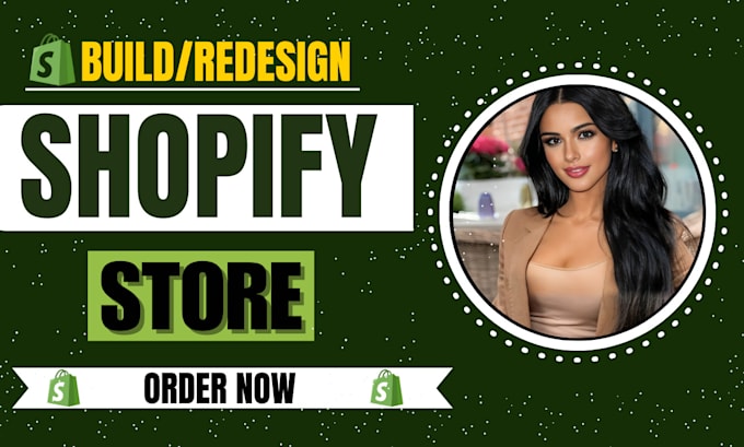 Gig Preview - Create shopify dropshipping store build dropshipping website build shopify store