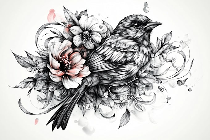 Gig Preview - Create for you a unique dot work tattoo design