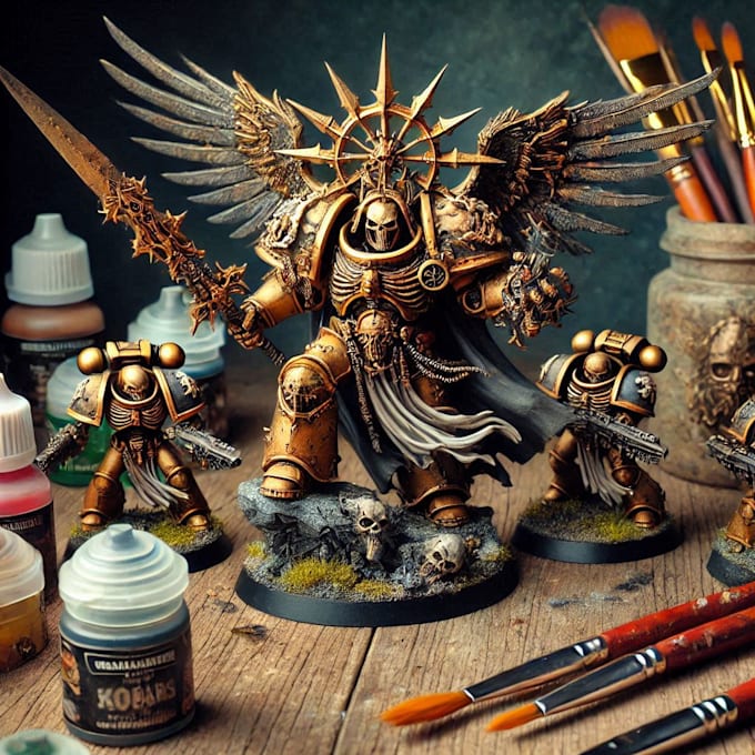 Gig Preview - Paint your miniatures from warhammer 40k, age of sigmar