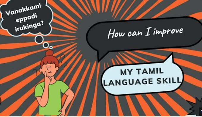 Gig Preview - Teach you tamil on zoom