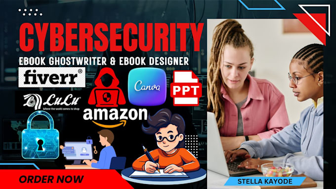 Gig Preview - Be your cyber security ebook online course writer, PPT slide, tella course video