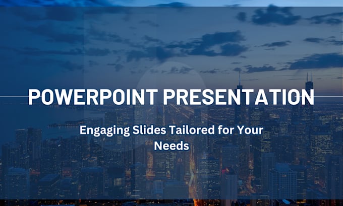 Gig Preview - Do professional powerpoint presentation powerpoint redesign powerpoint template