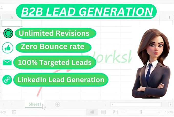 Gig Preview - Expert b2b lead generation services for all industries