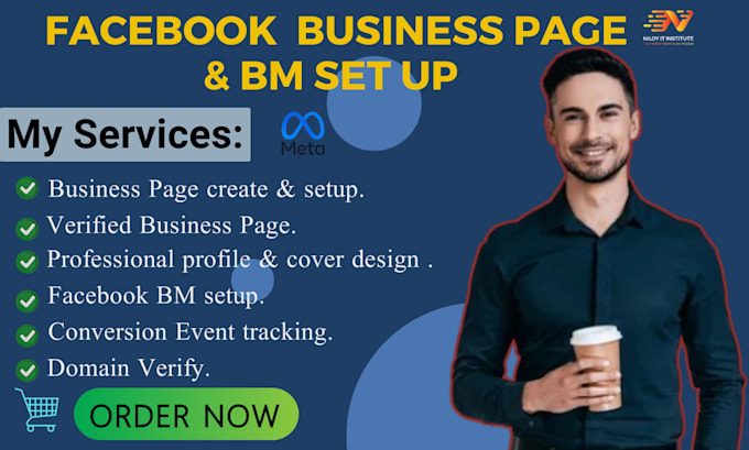 Gig Preview - Create a professional business page and bm setup