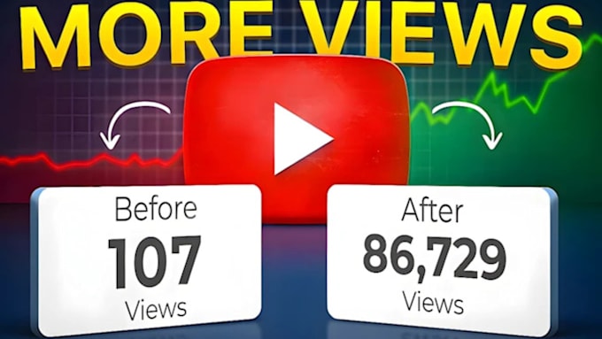 Gig Preview - Do organic youtube video promotion and channel growth to get monetized