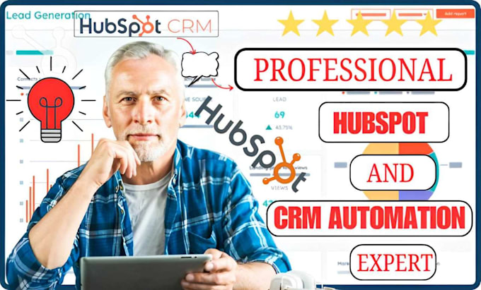 Gig Preview - Set up your hubspot crm and create sales, marketing automation