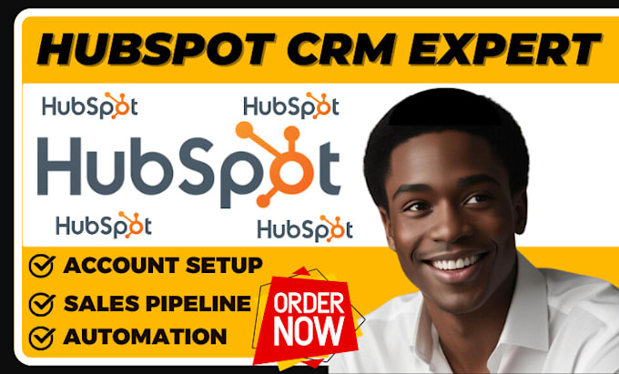 Gig Preview - Do hubspot CRM data migration hubspot workflow automation hubspot website survey