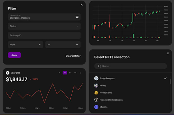 Gig Preview - Develop exchange website, crypto exchange website for both android, ios, web