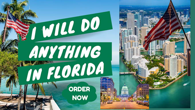 Gig Preview - Do anything in florida, global and digital market, project management