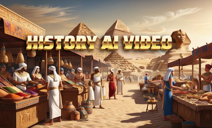 Gig Preview - Create viral faceless ai history youtube shorts, talking avatar