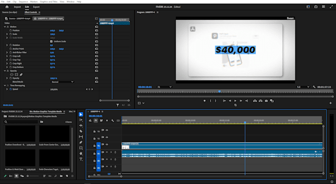 Gig Preview - Video editing for you for youtube and social networks