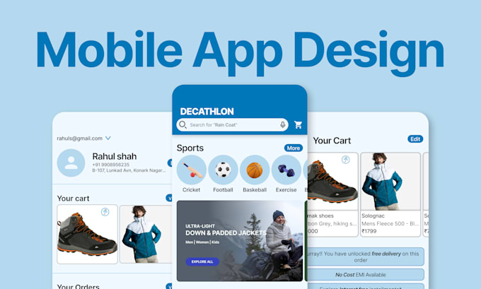 Bestseller - deliver high quality and user friendly mobile app designs