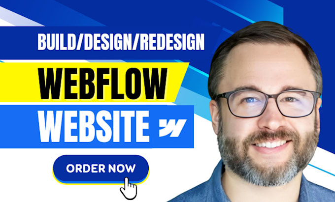 Gig Preview - Develop or design webflow website development, convert figma to webflow website