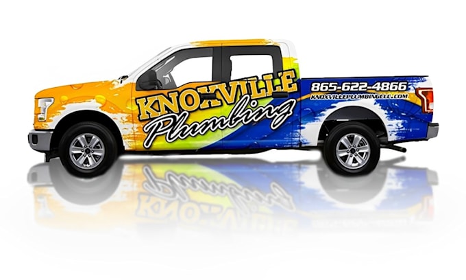 Gig Preview - Design professional car wrap, van wrap, truck wrap, and vehicle graphics