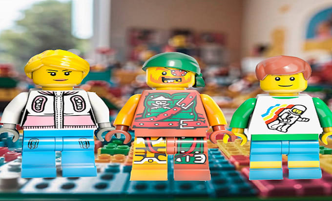 Bestseller - design custom 3d lego models for your creative projects