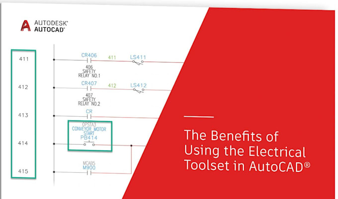 Gig Preview - Do PDF to autocade and autocade electrical db sdb drawing