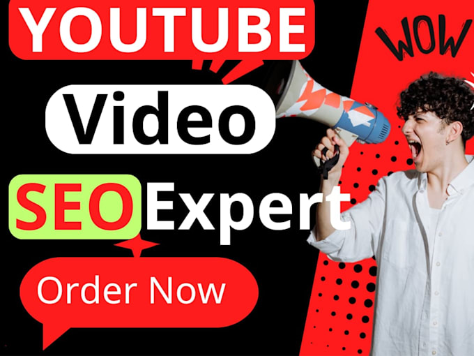 Gig Preview - Do youtube videos SEO expert organic growth top ranking