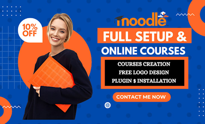 Gig Preview - Develop interactive, scorm compliant courses in moodle lms