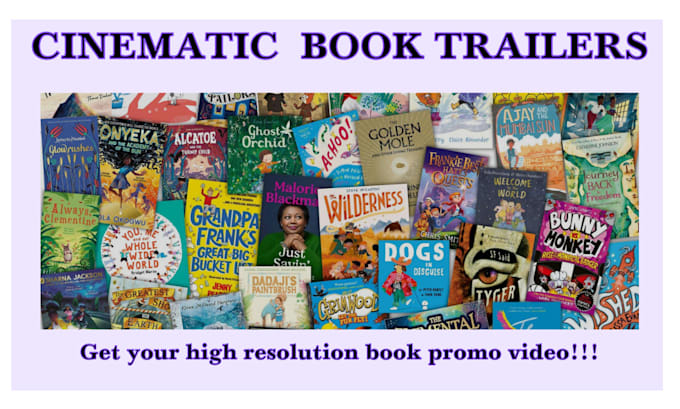 Bestseller - do book trailer, book ads video, book marketing, book promo video