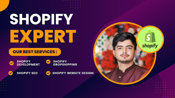 Gig Preview - Create shopify dropshipping store and shopify website