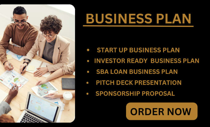 Gig Preview - Create business plan for start ups, small business, entrepreneur