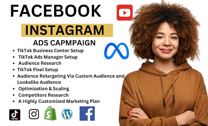 Bestseller - setup shopify facebook ads, instagram ads campaign, fb advertising, fb marketing