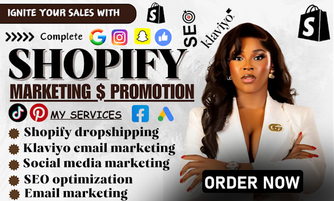 Gig Preview - Setup shopify facebook ads campaign, advertising, marketing for your business