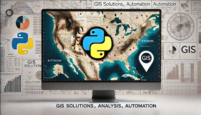 Gig Preview - Create custom python gis solutions for analysis, mapping, and automation