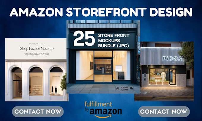 Bestseller - develop professional amazon storefront and brand store design for your business