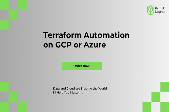 Gig Preview - Automate your infrastructure on gcp or azure with terraform best practices