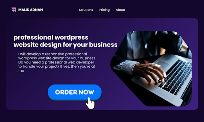 Gig Preview - Develop a responsive professional wordpress website design for your business