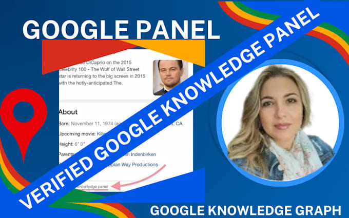 Gig Preview - Create a verified google knowledge panel