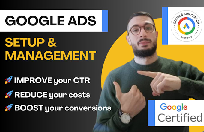 Gig Preview - Boost your business with highly profitable google ads campaigns