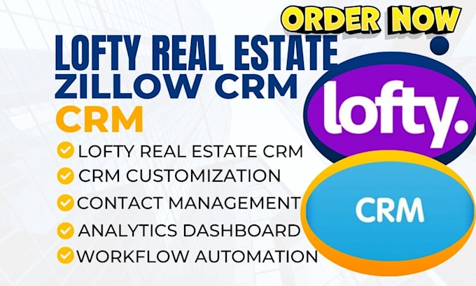 Gig Preview - Setup real estate lofty crm website kvcore zillow real geeks liondesk boomtown