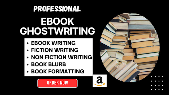 Gig Preview - Be your fiction ghostwriter self help ebook, book writer, nonfiction ghostwriter