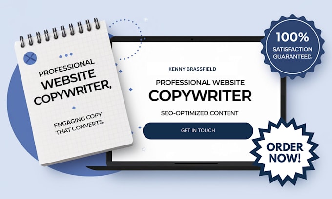 Gig Preview - Provide website copywriting and SEO website content as your website copywriter