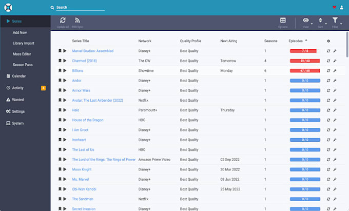 Gig Preview - Setup and configure your plex and emby media server with sonarr, radarr, lidarr