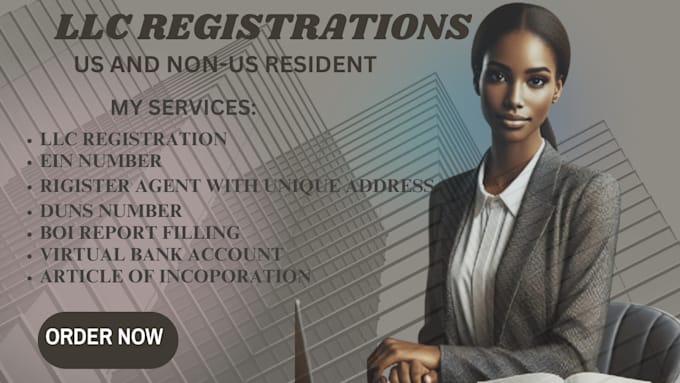 Gig Preview - Do US llc registration, boi reports, ein number and llc renewal