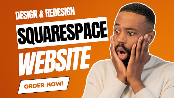 Gig Preview - Do modern squarespace website design, build squarespace, create squarespace site