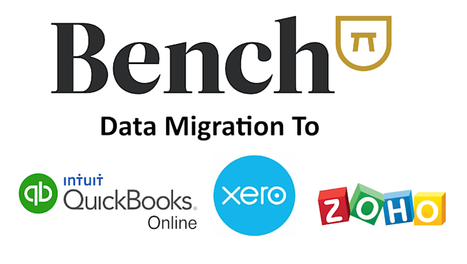 Gig Preview - Our agency will migrate data from bench to quickbooks xero or zoho